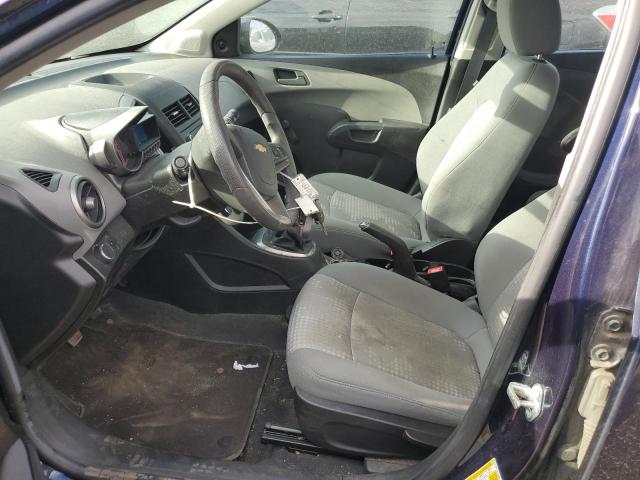 1G1JB5SH1G4104989 - 2016 CHEVROLET SONIC LS BLUE photo 7