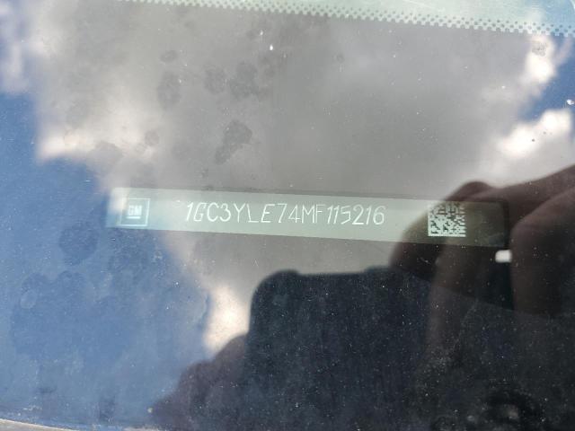 1GC3YLE74MF115216 - 2021 CHEVROLET SILVERADO K2500 HEAVY DUTY WHITE photo 12