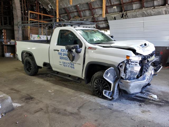 1GC3YLE74MF115216 - 2021 CHEVROLET SILVERADO K2500 HEAVY DUTY WHITE photo 4