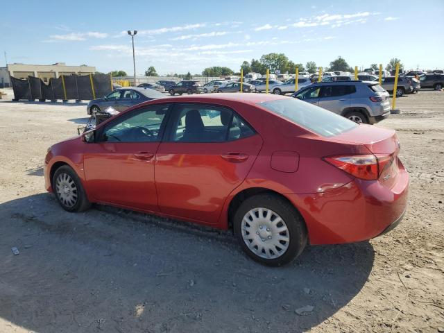 5YFBURHE8KP899748 - 2019 TOYOTA COROLLA L RED photo 2