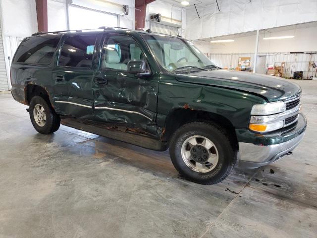 3GNFK16ZX3G219247 - 2003 CHEVROLET SUBURBAN K1500 GREEN photo 4