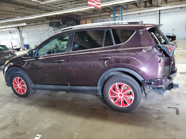 2T3BFREV9JW832742 - 2018 TOYOTA RAV4 LE PURPLE photo 2