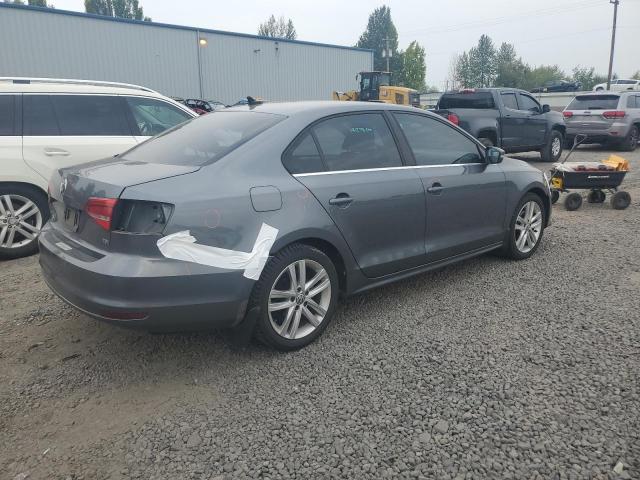 3VWLA7AJ2FM226909 - 2015 VOLKSWAGEN JETTA TDI GRAY photo 3