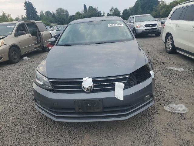 3VWLA7AJ2FM226909 - 2015 VOLKSWAGEN JETTA TDI GRAY photo 5