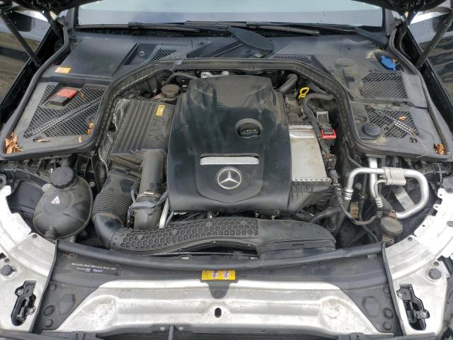 55SWF4KB7FU040261 - 2015 MERCEDES-BENZ C 300 4MATIC BLACK photo 11