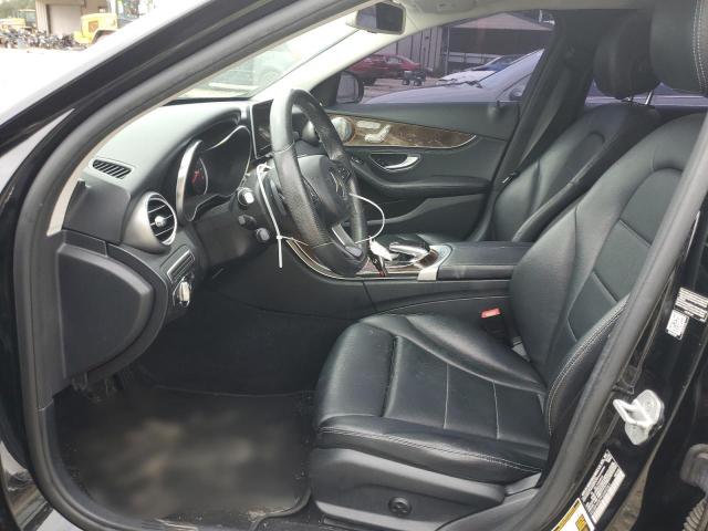 55SWF4KB7FU040261 - 2015 MERCEDES-BENZ C 300 4MATIC BLACK photo 7