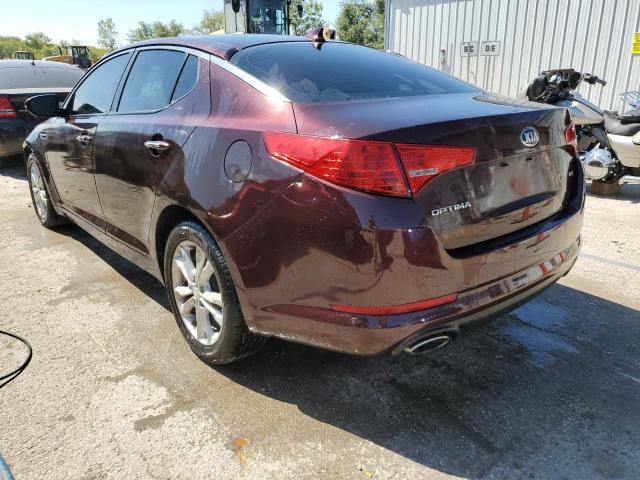 5XXGM4A75DG135873 - 2013 KIA OPTIMA LX MAROON photo 2