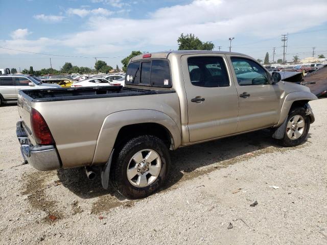 5TEJU62N46Z182718 - 2006 TOYOTA TACOMA DOUBLE CAB PRERUNNER GOLD photo 3