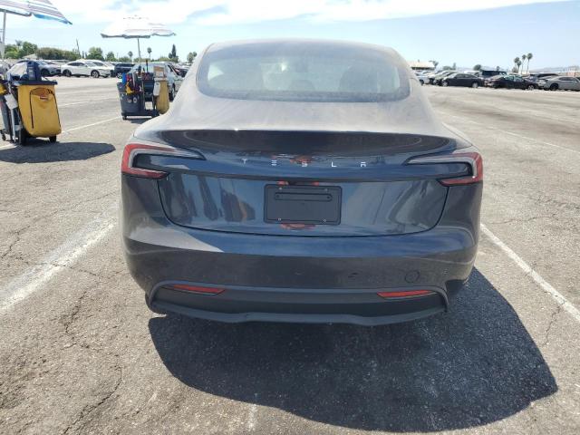 5YJ3E1EAXSF969606 - 2025 TESLA MODEL 3 GRAY photo 6