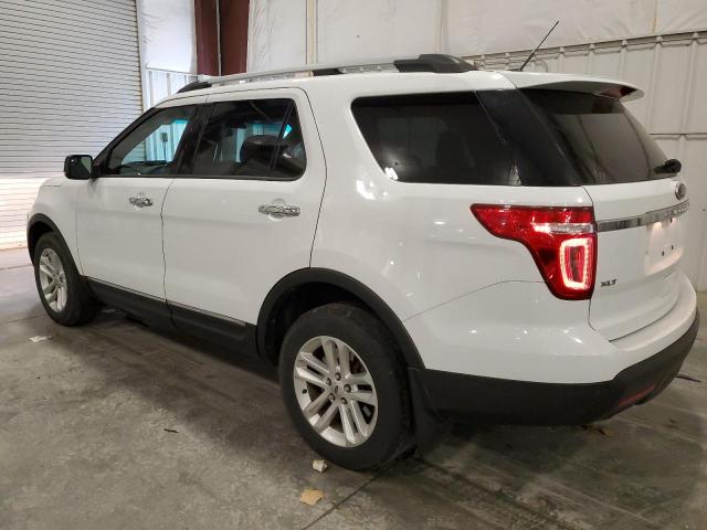 1FM5K8D83FGB40960 - 2015 FORD EXPLORER XLT WHITE photo 2