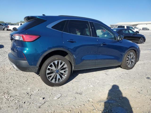 1FMCU9DZ1LUA73014 - 2020 FORD ESCAPE TITANIUM 蓝色 照片 3