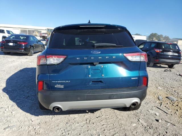 1FMCU9DZ1LUA73014 - 2020 FORD ESCAPE TITANIUM 蓝色 照片 6
