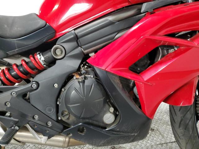 JKAEXEE1XCDA04017 - 2012 KAWASAKI EX650 EC RED photo 5