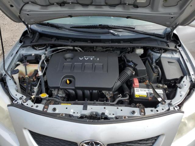 2T1BU4EE7AC528974 - 2010 TOYOTA COROLLA BASE SILVER photo 11
