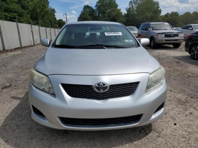 2T1BU4EE7AC528974 - 2010 TOYOTA COROLLA BASE SILVER photo 5