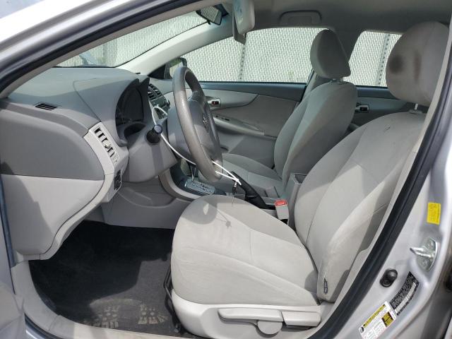 2T1BU4EE7AC528974 - 2010 TOYOTA COROLLA BASE SILVER photo 7