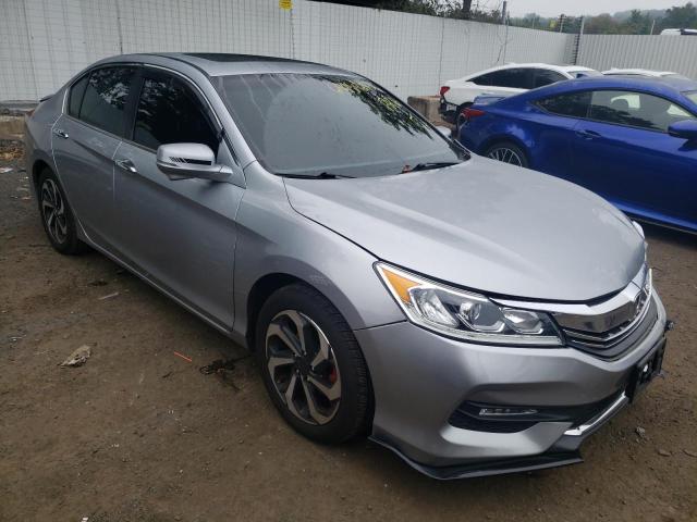 1HGCR2F85GA142037 - 2016 HONDA ACCORD EXL SILVER photo 4