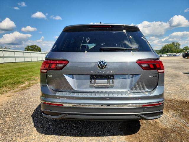 3VV2B7AX7NM098702 - 2022 VOLKSWAGEN TIGUAN SE GRAY photo 6