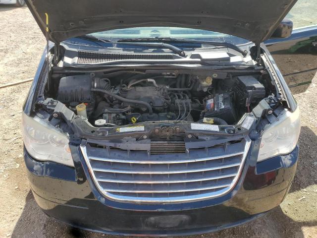 2A8HR54PX8R824899 - 2008 CHRYSLER TOWN & COU TOURING Սև լուսանկար 12