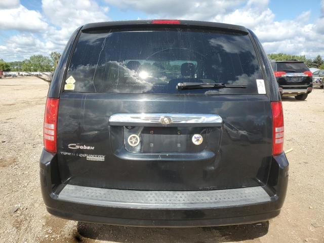 2A8HR54PX8R824899 - 2008 CHRYSLER TOWN & COU TOURING Սև լուսանկար 6