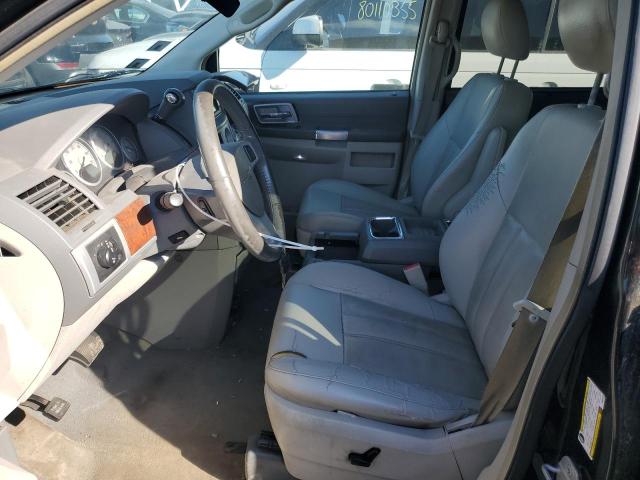 2A8HR54PX8R824899 - 2008 CHRYSLER TOWN & COU TOURING Սև լուսանկար 7