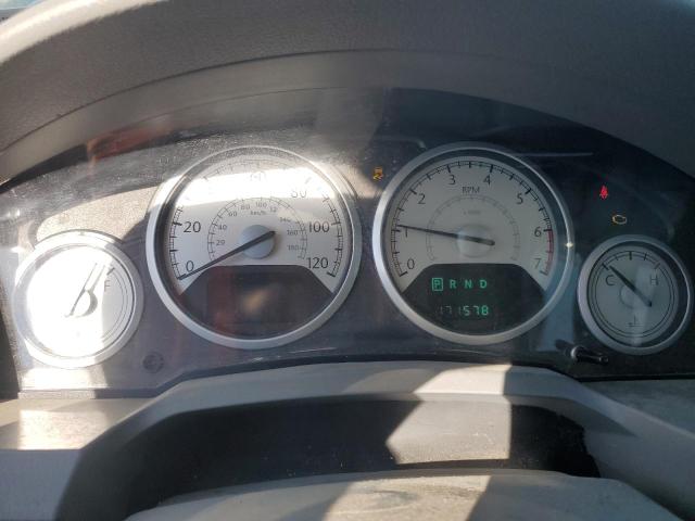 2A8HR54PX8R824899 - 2008 CHRYSLER TOWN & COU TOURING Սև լուսանկար 9