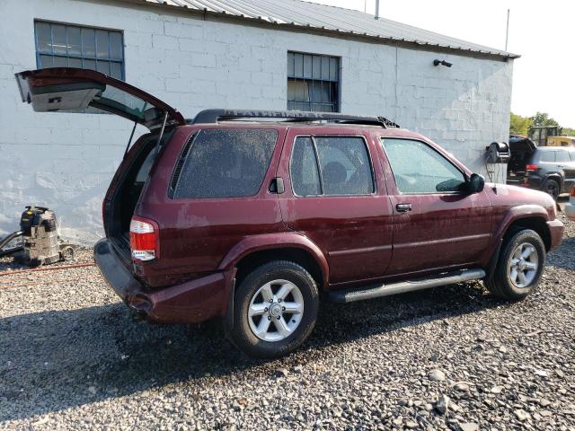 JN8DR09Y74W916651 - 2004 NISSAN PATHFINDER LE MAROON photo 3