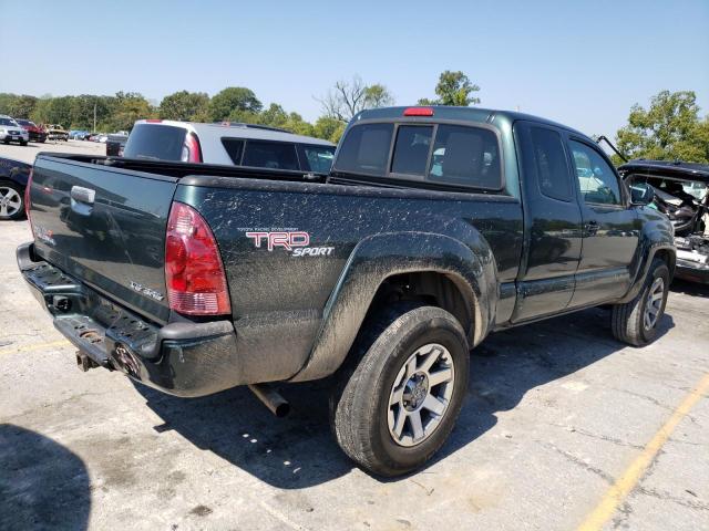 5TEUU42N09Z598254 - 2009 TOYOTA TACOMA PU ACCESS CAB GREEN photo 3