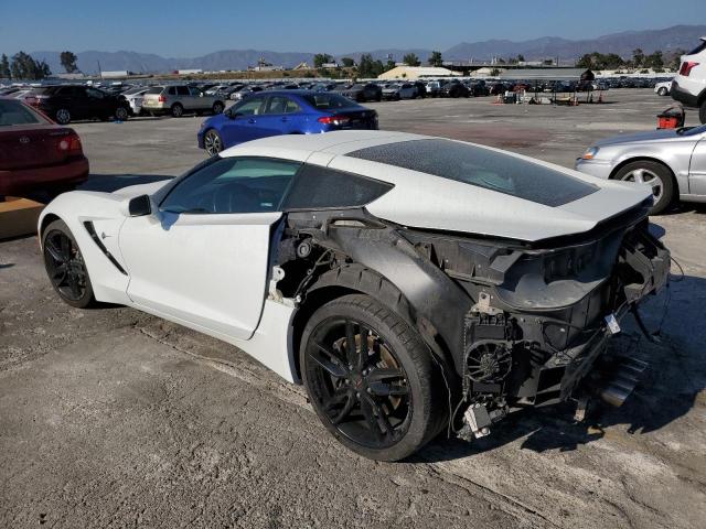 1G1YB2D71J5105935 - 2018 CHEVROLET CORVETTE STINGRAY 1LT WHITE photo 2