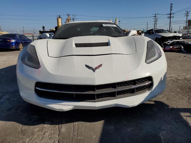 1G1YB2D71J5105935 - 2018 CHEVROLET CORVETTE STINGRAY 1LT WHITE photo 5