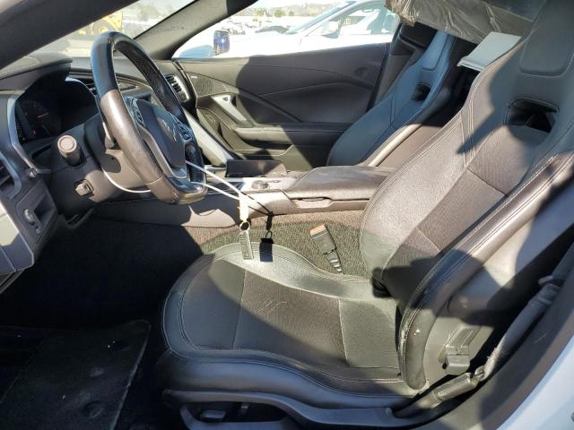 1G1YB2D71J5105935 - 2018 CHEVROLET CORVETTE STINGRAY 1LT WHITE photo 7