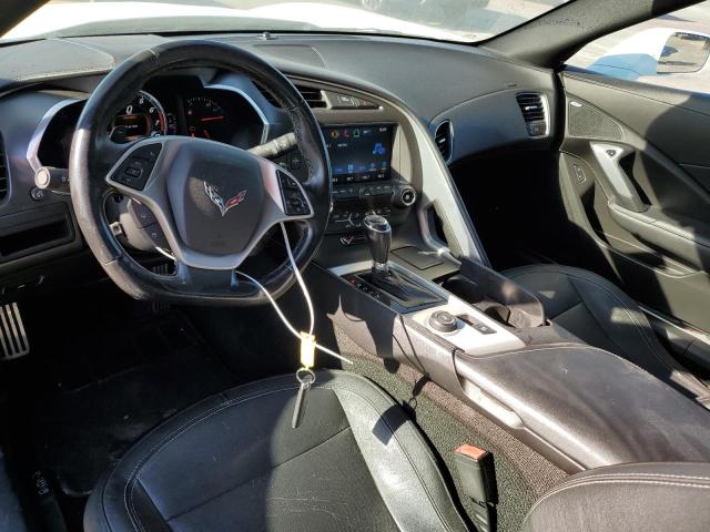 1G1YB2D71J5105935 - 2018 CHEVROLET CORVETTE STINGRAY 1LT WHITE photo 8