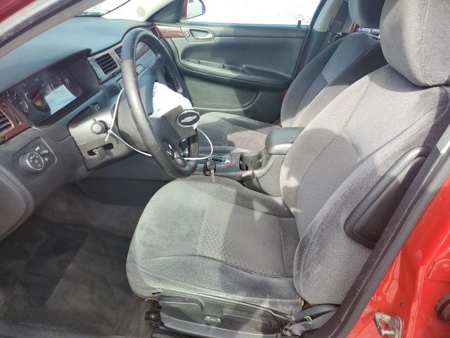 2G1WB5EKXA1173096 - 2010 CHEVROLET IMPALA LT RED photo 7