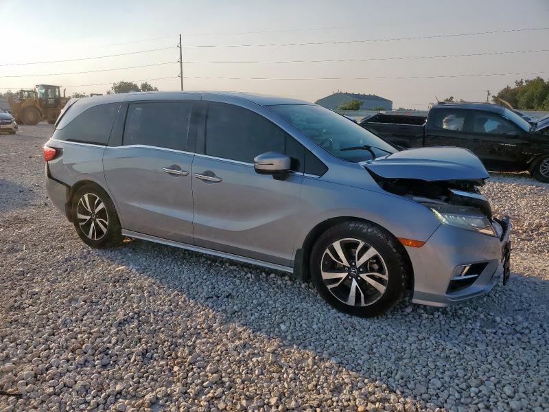5FNRL6H90KB060563 - 2019 HONDA ODYSSEY ELITE Сріблястий фото 4