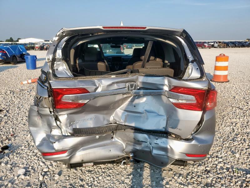 5FNRL6H90KB060563 - 2019 HONDA ODYSSEY ELITE Сріблястий фото 6