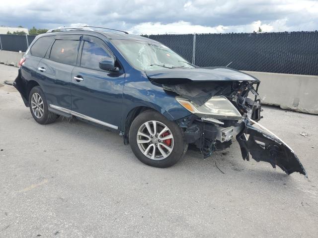 5N1AR2MN5EC692415 - 2014 NISSAN PATHFINDER S Կապույտ լուսանկար 4