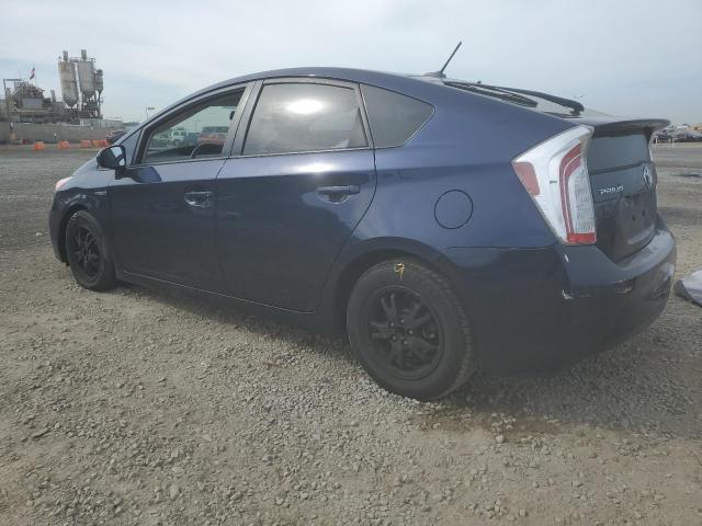 JTDKN3DU8F0414340 - 2015 TOYOTA PRIUS Көк фото 2
