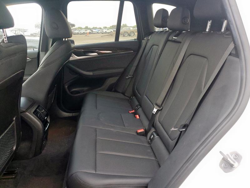 5UXTY3C0XM9G96081 - 2021 BMW X3 SDRIVE30I თეთრი ფოტო 10