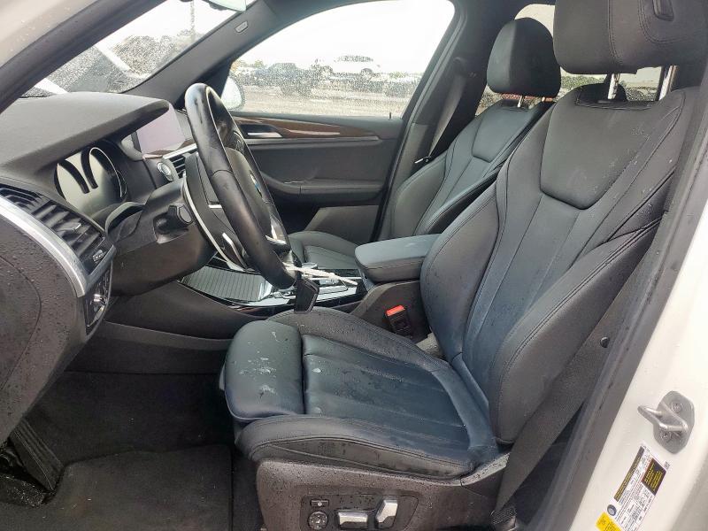 5UXTY3C0XM9G96081 - 2021 BMW X3 SDRIVE30I თეთრი ფოტო 7