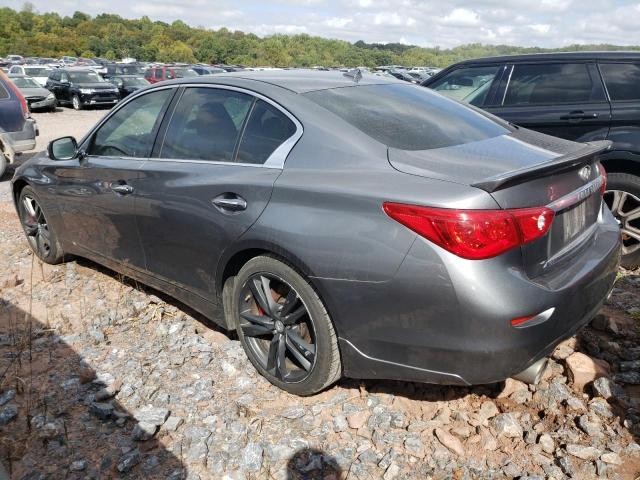 JN1BV7AR3FM411073 - 2015 INFINITI Q50 BASE CHARCOAL photo 2