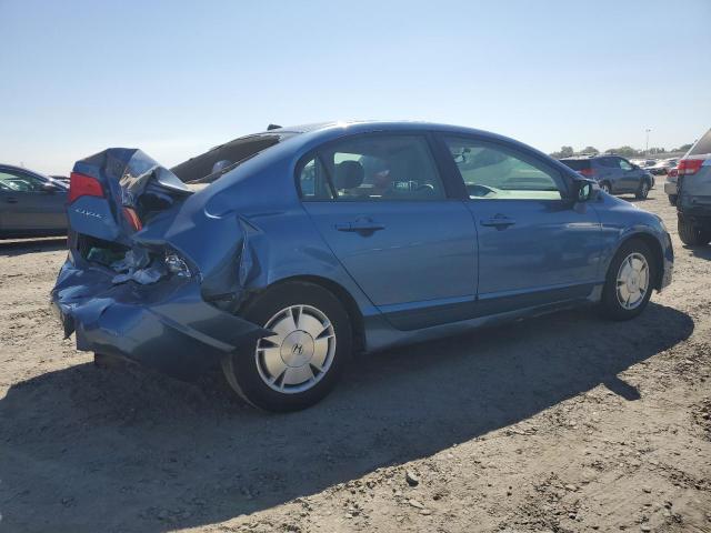 JHMFA36299S005909 - 2009 HONDA CIVIC HYBRID BLUE photo 3