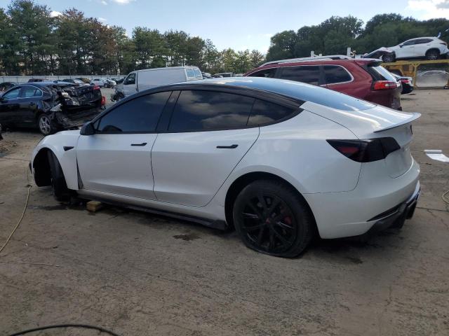 5YJ3E1EA1PF678256 - 2023 TESLA MODEL 3 白色 照片 2