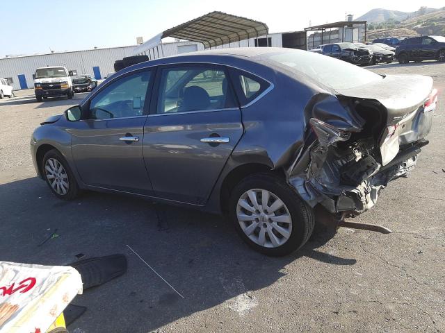 3N1AB7AP3KY241372 - 2019 NISSAN SENTRA S GRAY photo 2