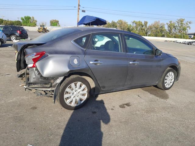 3N1AB7AP3KY241372 - 2019 NISSAN SENTRA S GRAY photo 3