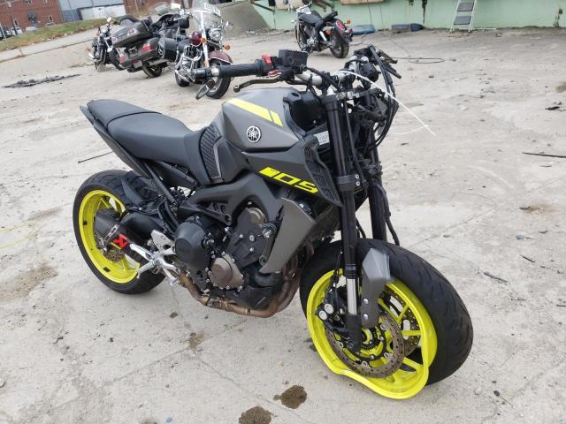 JYARN53E4JA003844 - 2018 YAMAHA MT09 GRAY photo 1