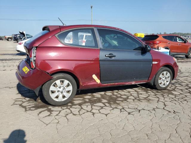 KMHCM36CX7U045837 - 2007 HYUNDAI ACCENT GS BURGUNDY photo 3