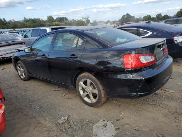 4A3AB36F69E011299 - 2009 MITSUBISHI GALANT ES BLACK photo 2