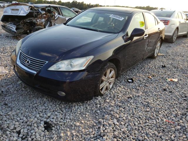 JTHBJ46G872063474 - 2007 LEXUS ES 350 BLUE photo 1