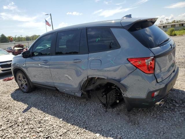 5FNYF8H54NB003590 - 2022 HONDA PASSPORT EXL ვერცხლისფერი ფოტო 2