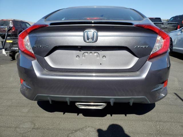 19XFC2F86LE203058 - 2020 HONDA CIVIC SPORT CHARCOAL photo 6